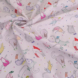 Cotton – Dreaming Cats, White (Length) 1=0.25yard