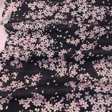 Sakura Sky - Black (Length) 1=0.25yard