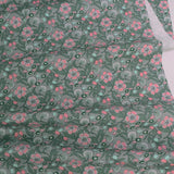 Imaginary Flowers - Pink on Light Gray (Length) 1=0.25yard