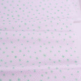 Hand-Drawn Style Floral - Green Flowers (Length) 1=0.25yard