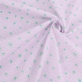 Hand-Drawn Style Floral - Green Flowers (Length) 1=0.25yard