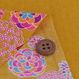 Maiko Girls on a Walk - Mustard (Length) 1=0.25yard