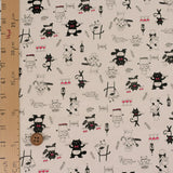 Cotton – Cat Restaurant, Ivory (Length) 1=0.25yard