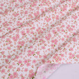 Cotton – Scattered Cherry Blossoms, White and Pink (Length) 1=0.25yard