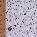 Cotton Lawn – Random Dots, White (Length) 1=0.25yard