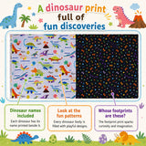 Cotton – Dinosaur Guide and Footprints (Length) 1=0.25yard