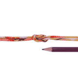 Chirimen Fabric Cord - 1/9in Ume Blossom Stream Mustard (Quantity) 1=1yard