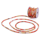 Chirimen Fabric Cord - 1/9in Ume Blossom Stream Mustard (Quantity) 1=1yard