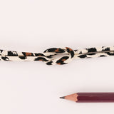 Cotton Fabric Cord - 1/8in Leopard (Quantity) 1=1yard (Copy)