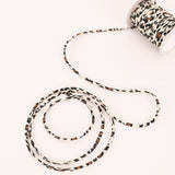 Cotton Fabric Cord - 1/8in Leopard (Quantity) 1=1yard (Copy)