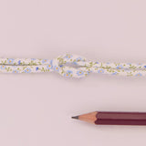 Cotton Fabric Cord - 1/8in Blue Daisy (Quantity) 1=1yard