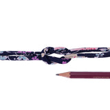 Chirimen Fabric Cord - 1/6in Sakura Festival Navy (Quantity) 1=1yard