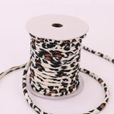 Cotton Fabric Cord - 1/6in Leopard (Quantity) 1=1yard