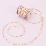 Cotton Fabric Cord - 1/6in Garden - Pink (Quantity) 1=1yard