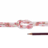 Chirimen Fabric Cord - 1/3in Misty Cherry Blossom Pink (Quantity) 1=1yard