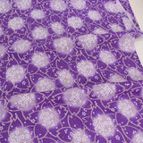 Petals on Petals - Purple (Length) 1=0.25yard