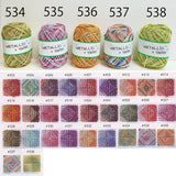 Metallic Yarn Ruby 54yd/50m