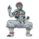 Demon Slayer Official Character Patch – Akaza Full Body (Iron-On & Sticker Type)