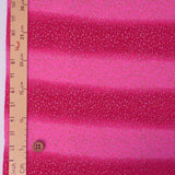 Gradation with Gold and Silver Speckles - Raspberry Pink (Length) 1=0.25yard