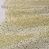 Gradation with Gold and Silver Speckles - Cream Beige (Length) 1=0.25yard