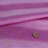 Gradation with Gold and Silver Speckles - Purple (Length) 1=0.25yard