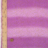 Gradation with Gold and Silver Speckles - Purple (Length) 1=0.25yard