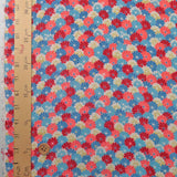 Chrysanthemum Carpet - Blue (Length) 1=0.25yard