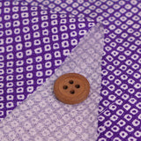 Kanoko Dots on Purple (Length) 1=0.25yard