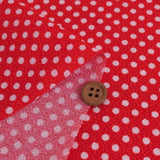 Polka Dots - Red (Length) 1=0.25yard