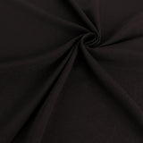 Polyester Chirimen - Black (Length) 1=0.25yard