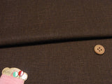 Tsumugi Print - Dark Brown (Length) 1=0.25yard