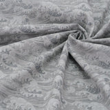 Denim Like Wave Pattern - Gray (Length) 1=0.25yard