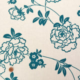 Modern Peony - Blue Green (Length) 1=0.25yard