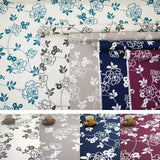 Modern Peony - Charcoal (Length) 1=0.25yard