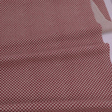 Traditional Square Pattern - Red (Length) 1=0.25yard