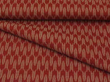 Ikat Arrow Pattern on Wine (Length) 1=0.25yard