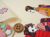 Maiko Girls on a Walk - Natural (Length) 1=0.25yard