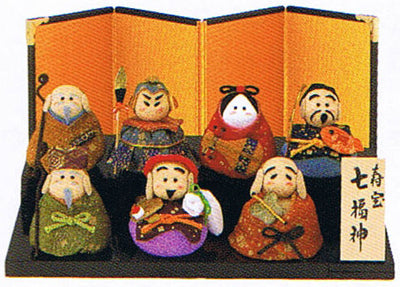 Shichifukujin, Japan's Seven Deities of Good Fortune – Fabric Tales