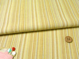 Yarn Dye Shijira Stripes - Yellow (Length) 1=0.25yard