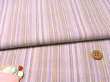 Yarn Dye Shijira Stripes - Lavender (Length) 1=0.25yard
