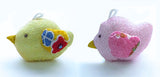 Chirimen Chick Round - Yellow