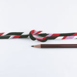 Chirimen Fabric Cord - 1/9in Wavy Stripes (Quantity) 1=1yard