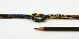 Chirimen Fabric Cord - 1/9in Brilliant Fireworks (Quantity) 1=1yard