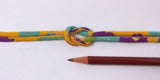 Chirimen Fabric Cord - 1/8in Plump Peonies Mustard Yellow (Quantity) 1=1yard