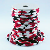 Chirimen Fabric Cord - 1/8in Shippo Pattern Red (Quantity) 1=1yard
