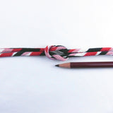 Chirimen Fabric Cord - 1/8in Wavy Stripes (Quantity) 1=1yard