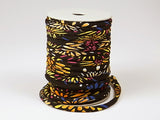 Chirimen Fabric Cord - 1/8in Brilliant Fireworks (Quantity) 1=1yard