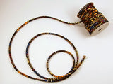 Chirimen Fabric Cord - 1/8in Brilliant Fireworks (Quantity) 1=1yard