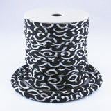 Chirimen Fabric Cord - 1/6in Arabesque Pattern Navy (Quantity) 1=1yard