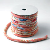 Chirimen Fabric Cord - 1/3in Pink Cherry (Quantity) 1=1yard